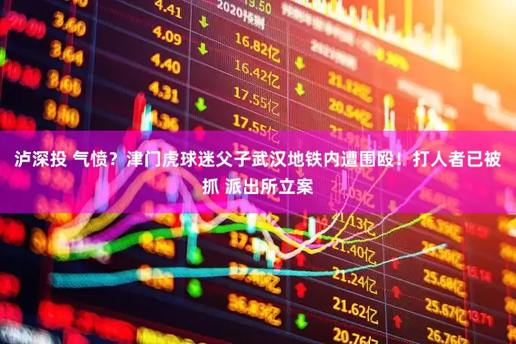 泸深投 气愤？津门虎球迷父子武汉地铁内遭围殴！打人者已被抓 派出所立案